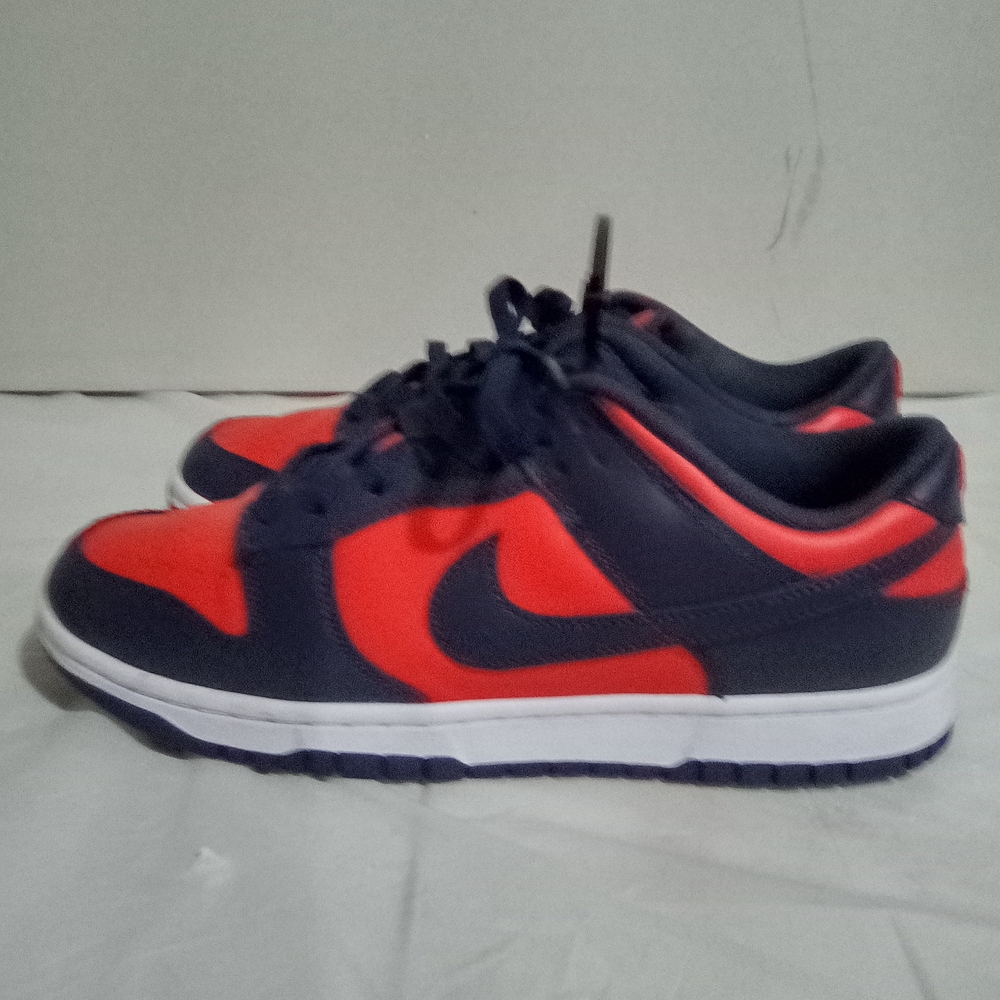 Nike Dunks Red and Navy Sneakers
